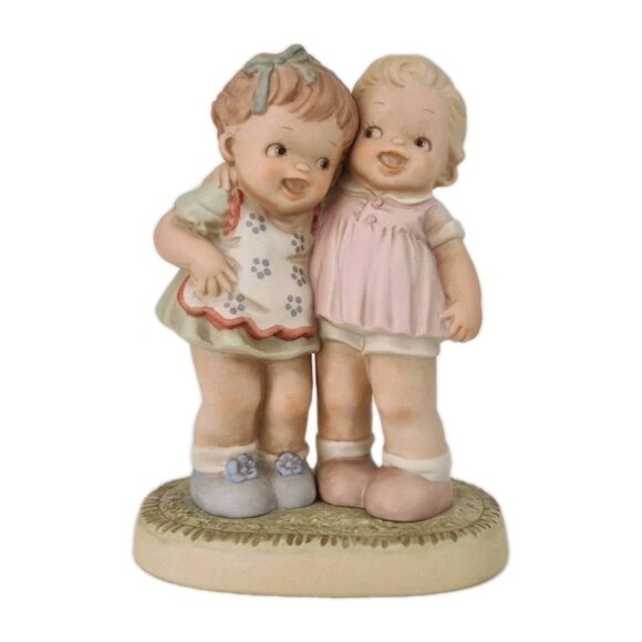 Memories Of Yesterday 527432 "Having A Good Ole Laugh" Porcelain Figurine - Picture 1 of 6